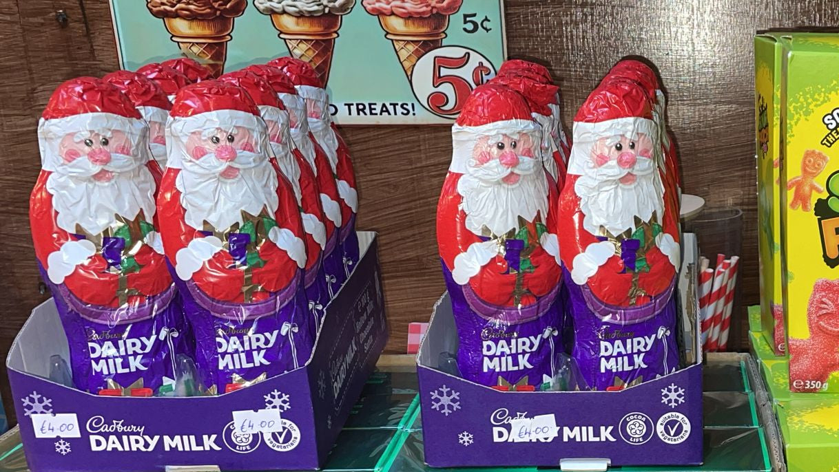 Chocolate Santa