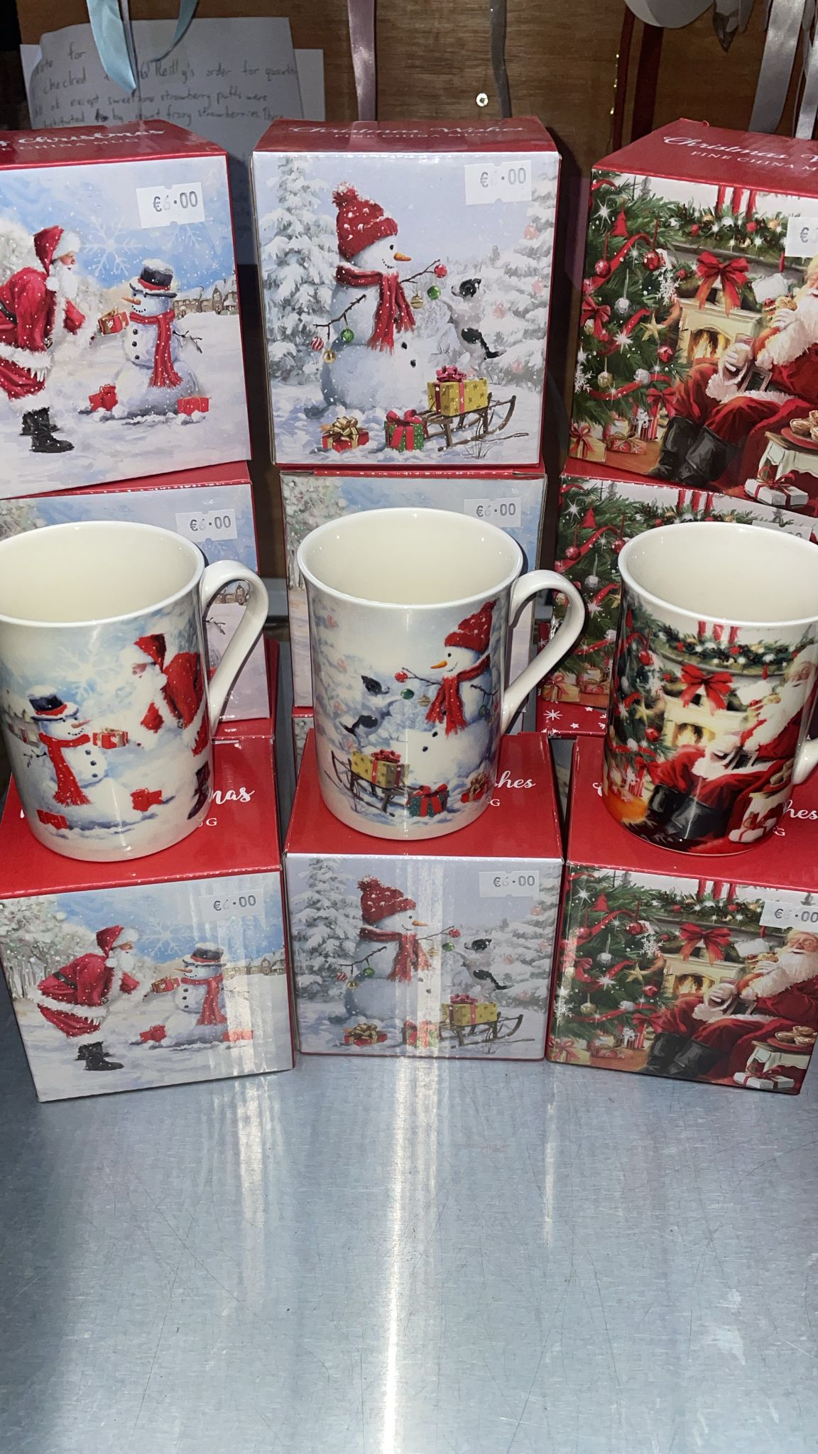 Christmas cups
