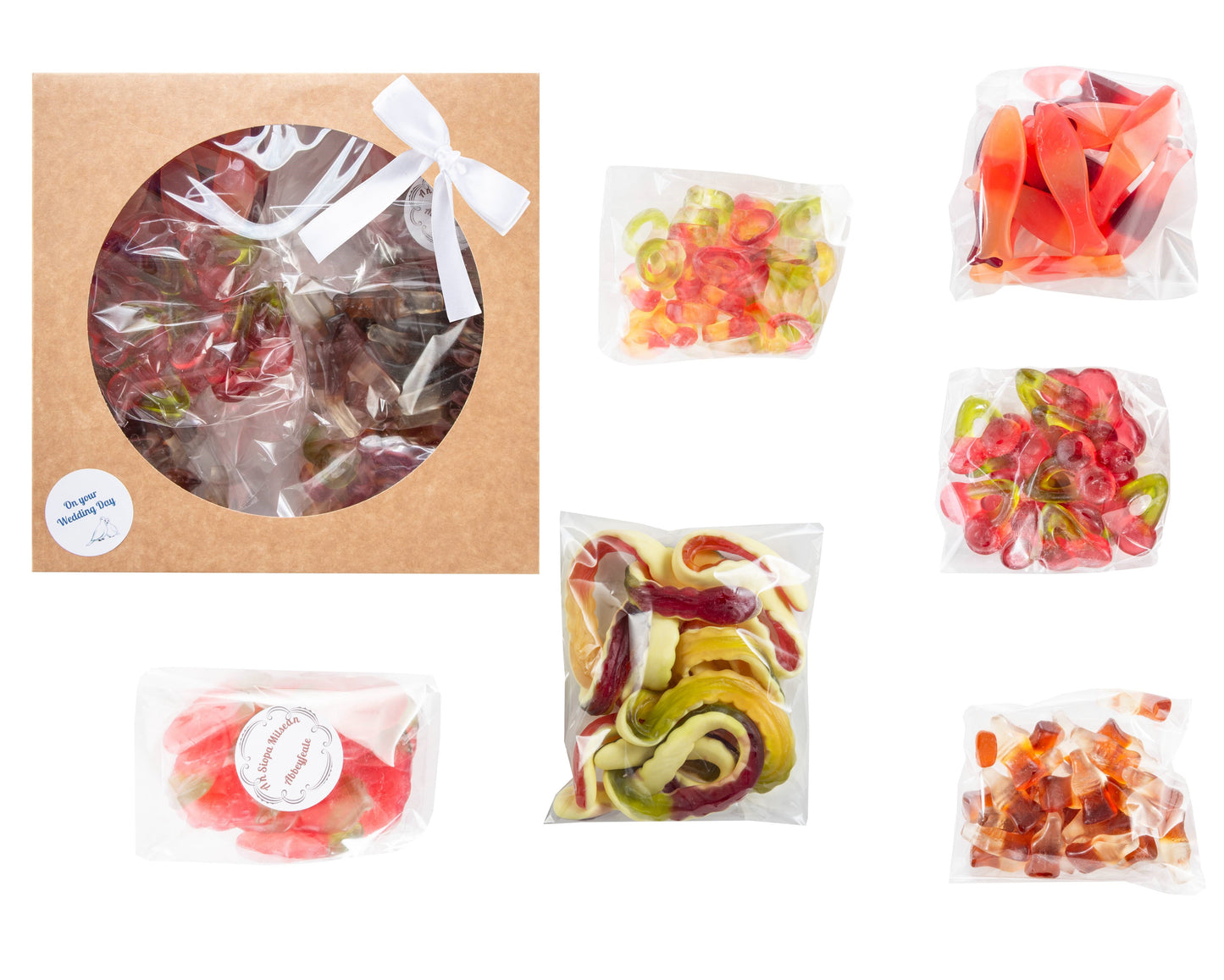 Wedding Window Box 3 (Jelly Sweets)