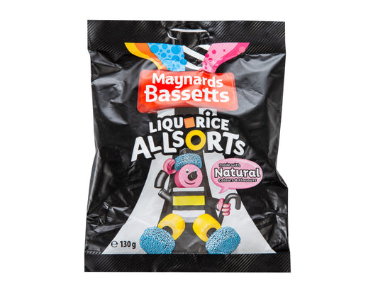 Maynards Bassetts Liquorice Allsorts Bag