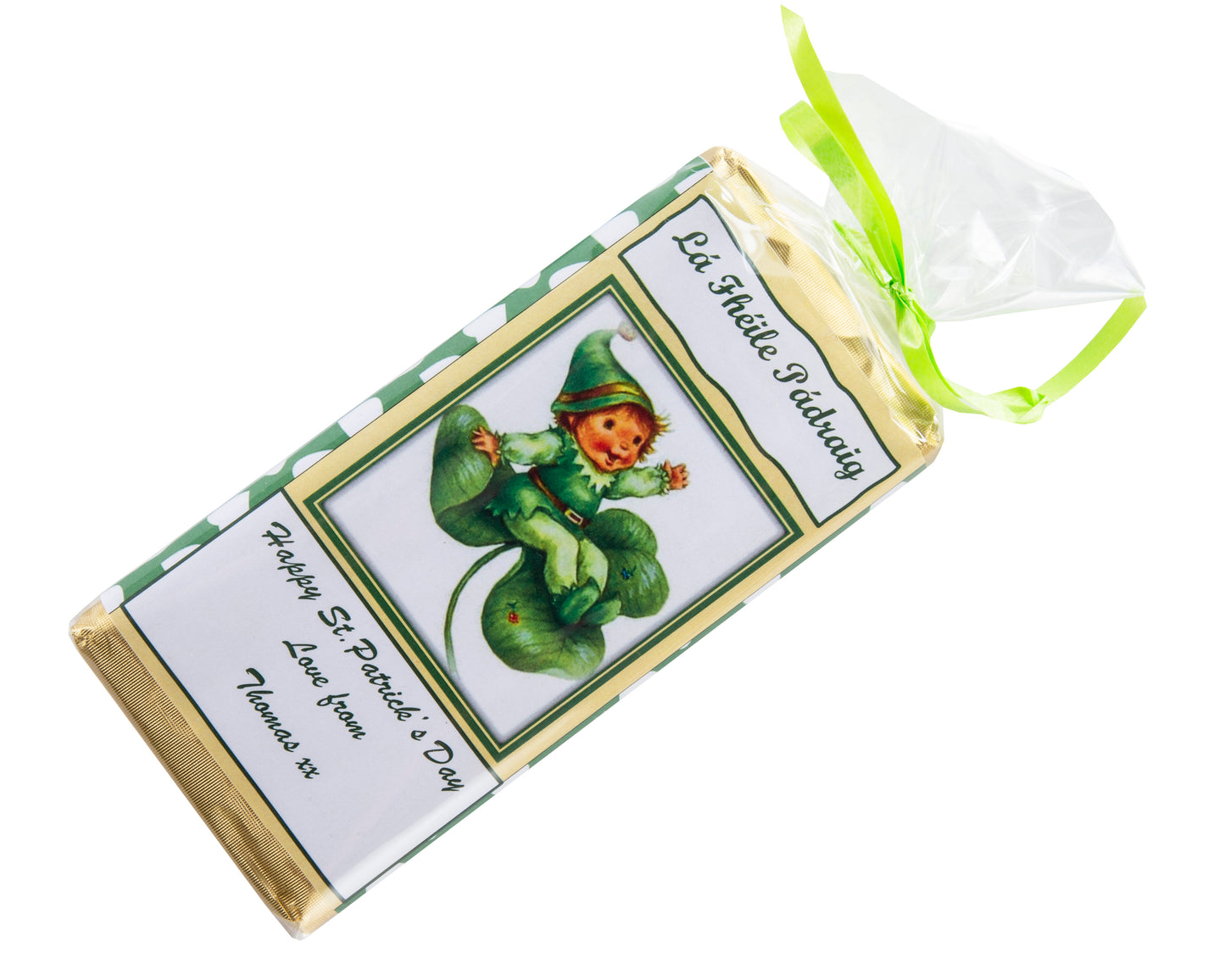 Personalised St. Patrick's Day Bar