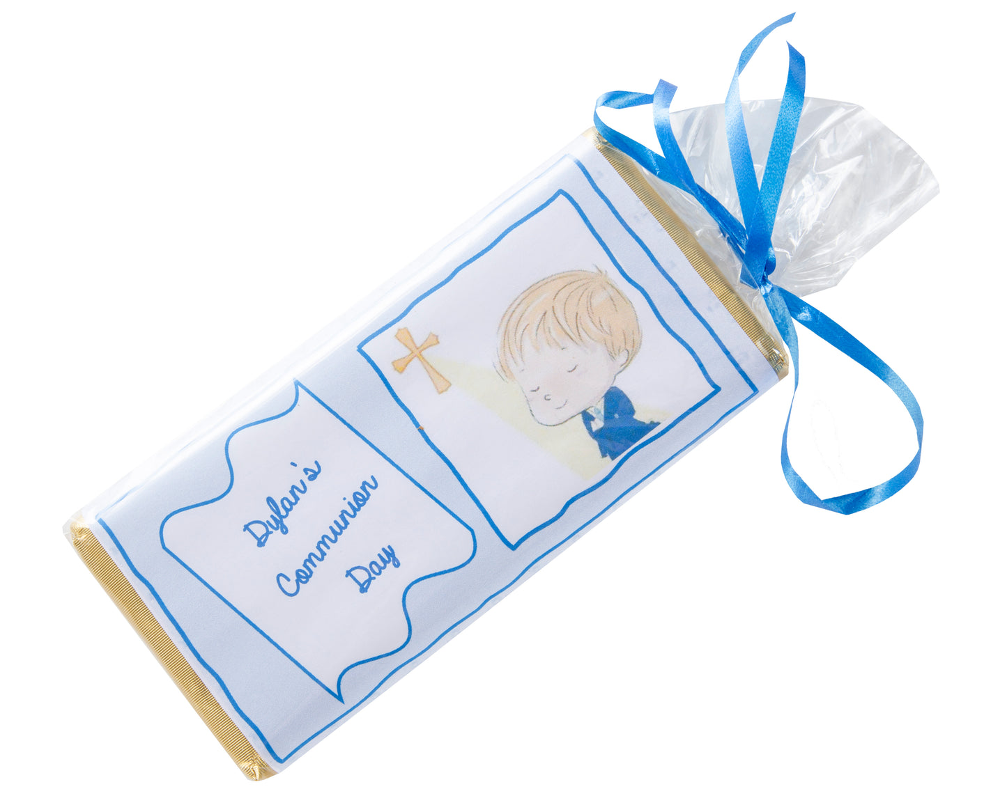 Personalised Communion Bar Boy