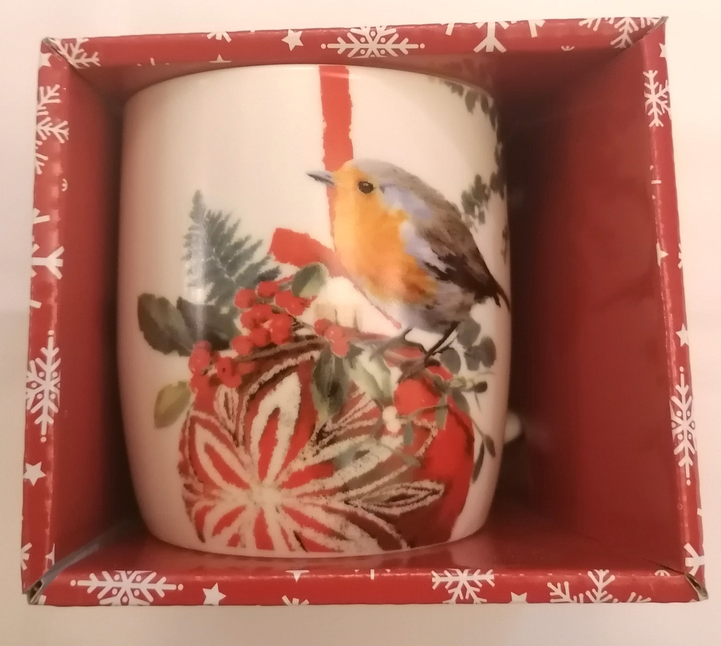 Adult Christmas Mug with hot chocolate