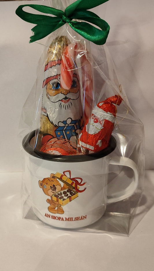 An Siopa Milseán  Christmas Tin Mug