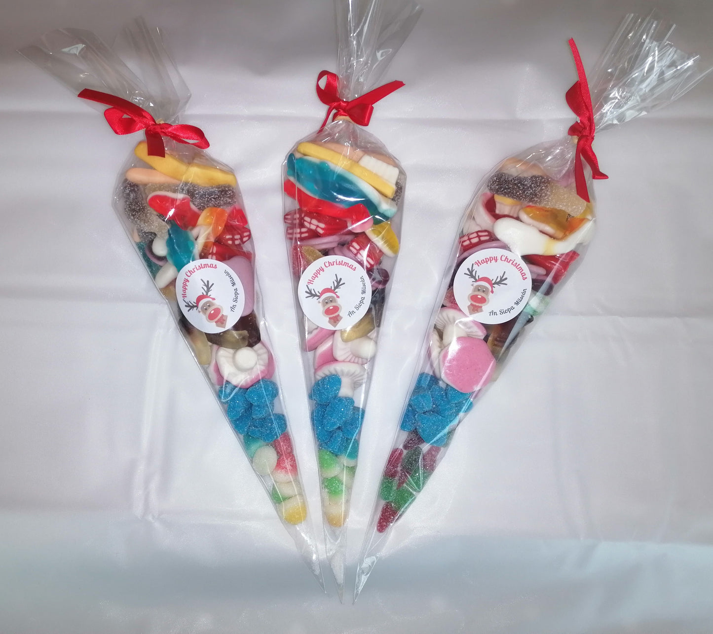 Christmas Sweet filled cones