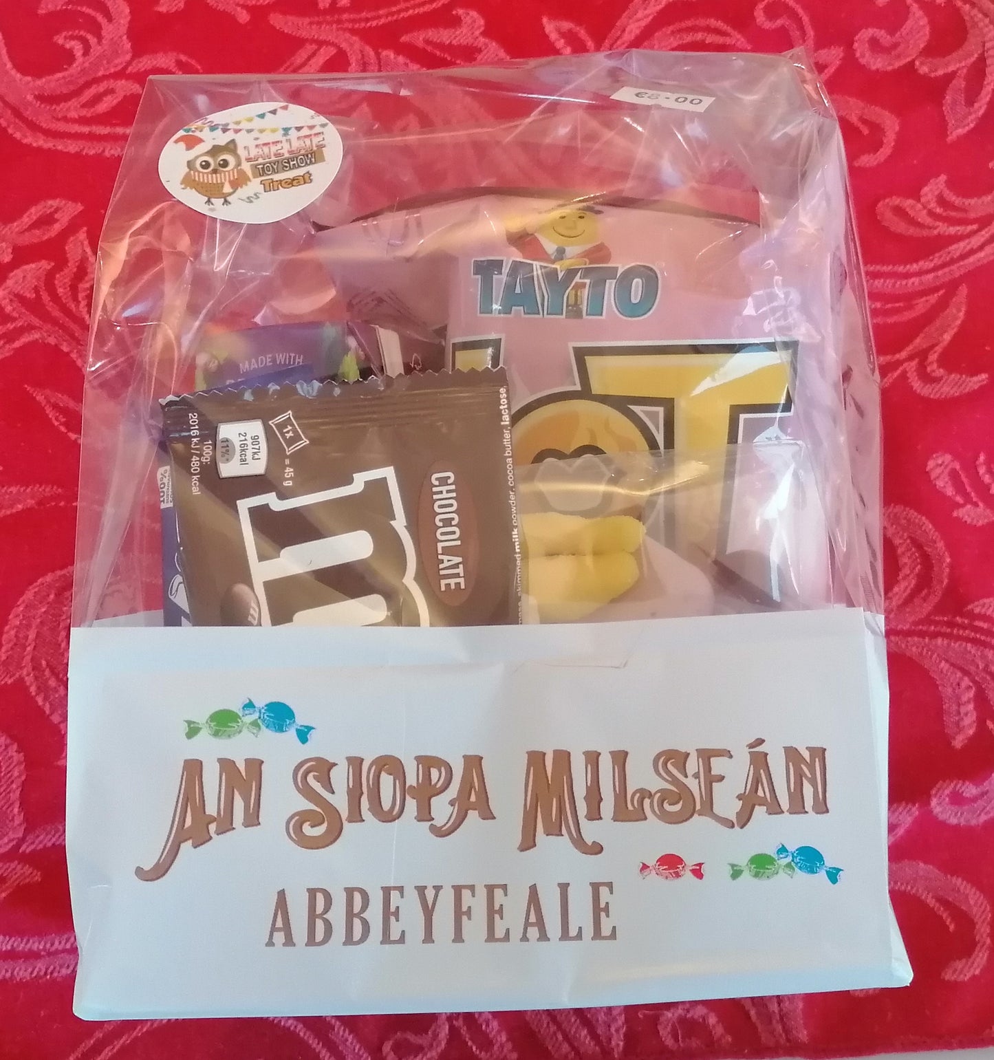 Late Late Toy Show Treat Bag