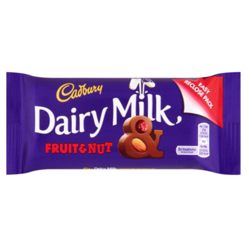 Cadbury Dairy Milk Fruit & Nut Bar