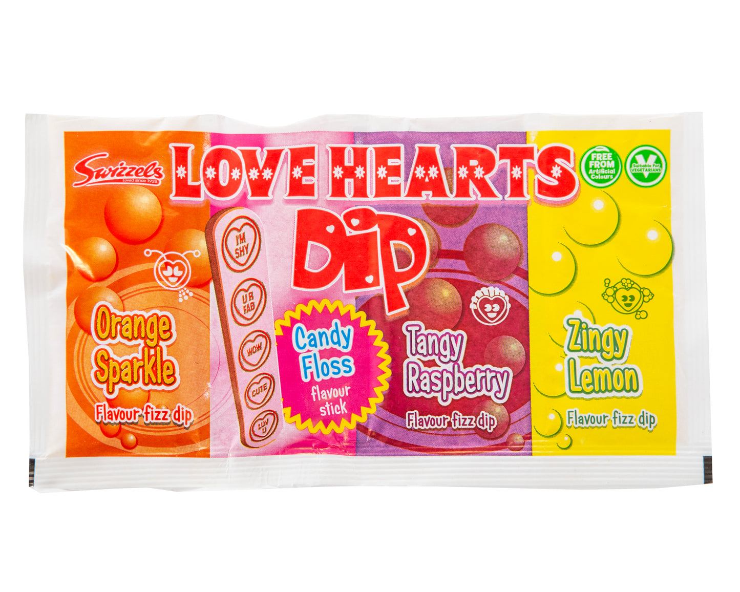 Swizzels Love Hearts Double Dip