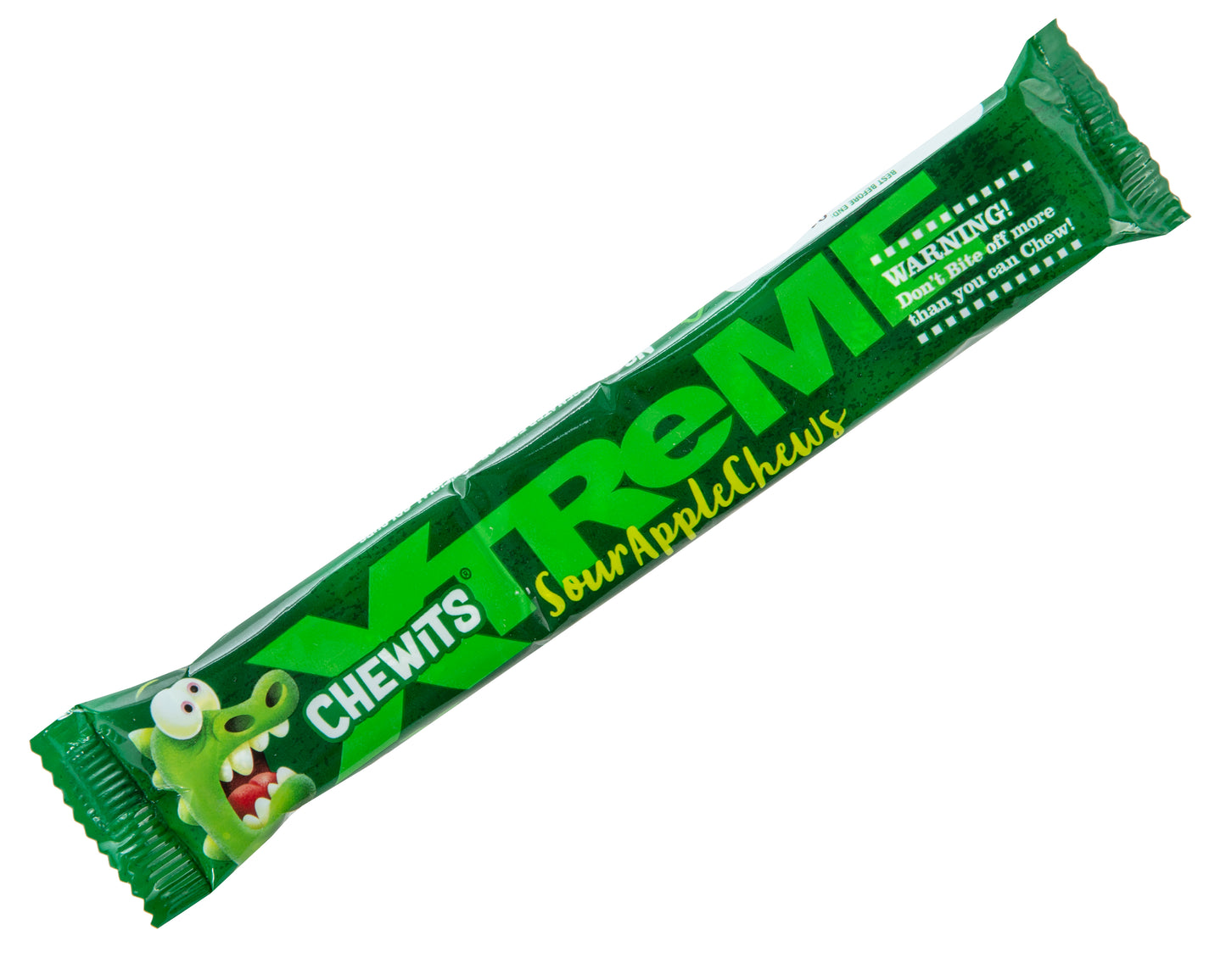 Chewits Xtreme Sour Apple Chew Sweets