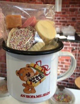 Enamel Mug and treats