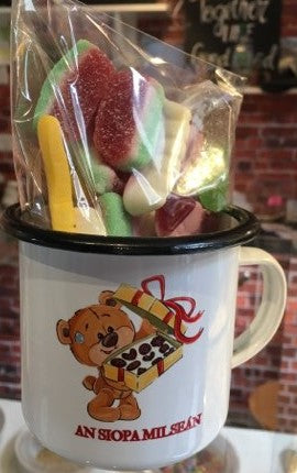 Enamel Mug and treats