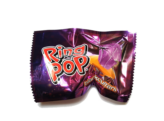 Ring Pop Blackcurrant Flavour