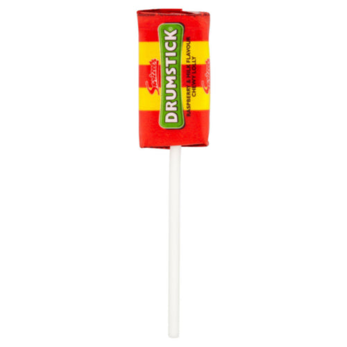 Mega Swizzels Drumstick Chunky Raspberry & Milk Lollipop