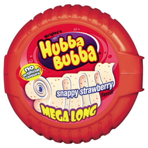 Wrigley's Hubba Bubba Snappy Strawberry Mega Long